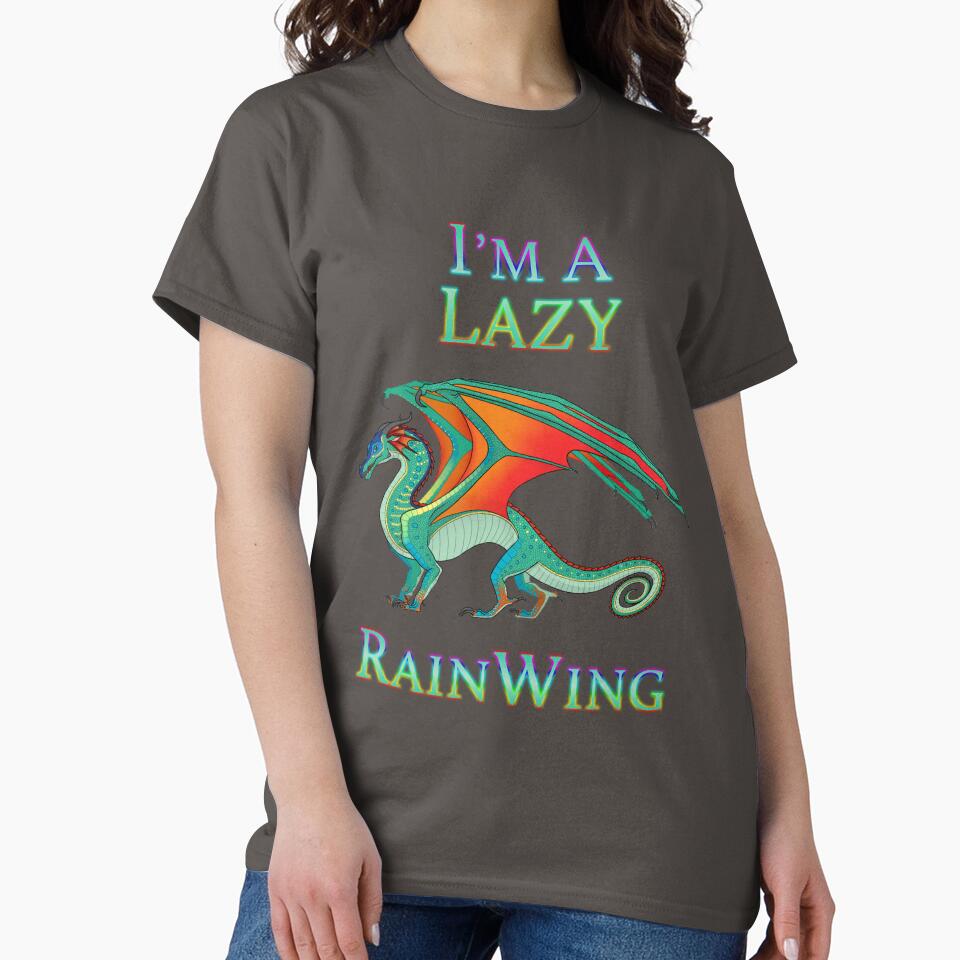 I'm a Lazy RainWing by VibrantEchoes