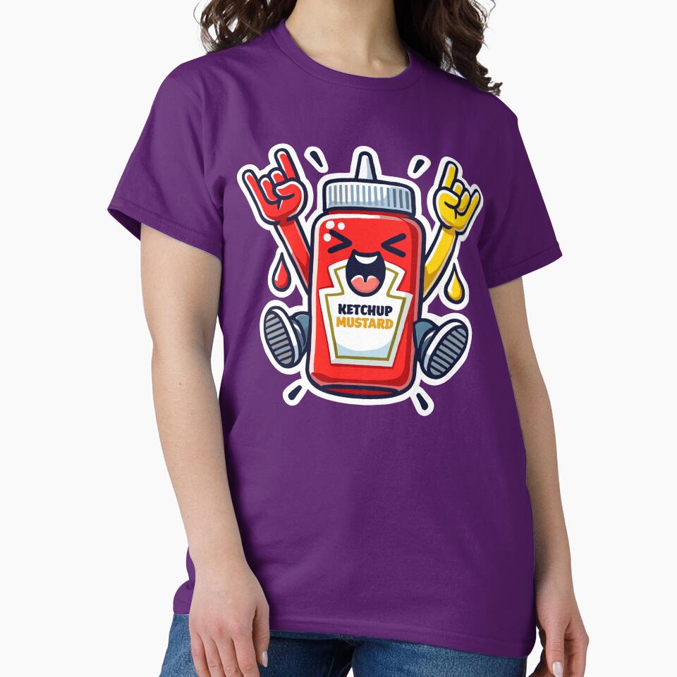 Rocking Ketchup and Mustard Bottle by markymaarty