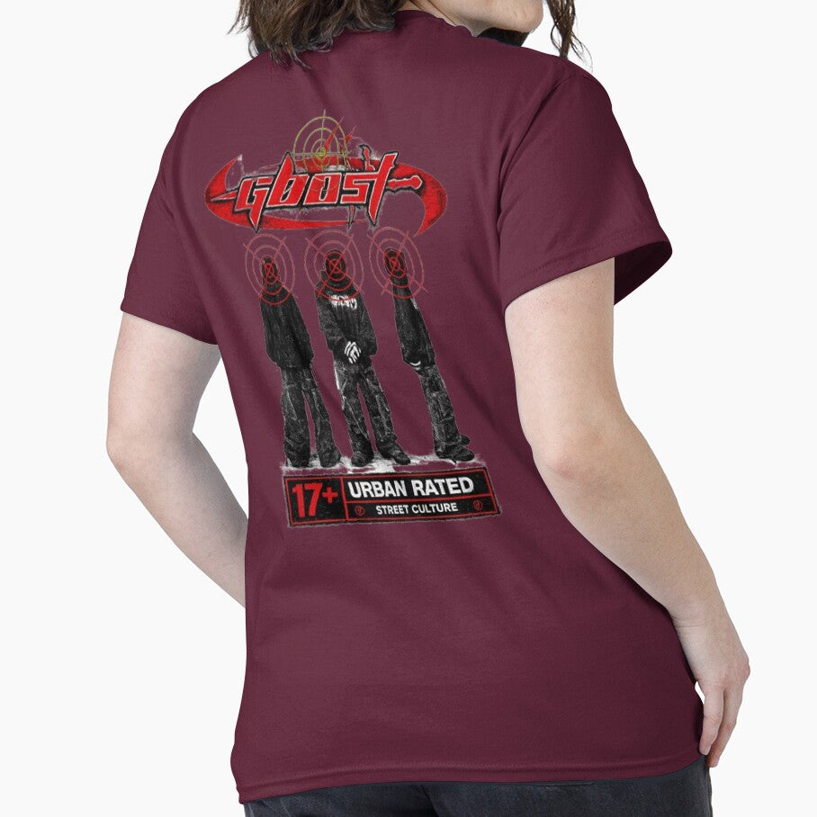 GØST Urban Rated 17+ Street Culture – Dark Underground Streetwear Graphic by KatieStores77