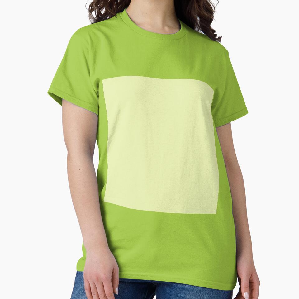 Plain Solid Color Light Green Yellow by mimihuang creations