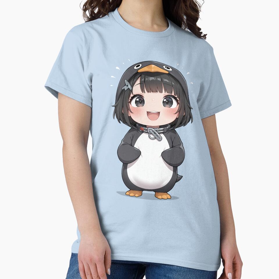 Gugugaga Penguin Girl Kawaii Chibi by Pong Lizardo