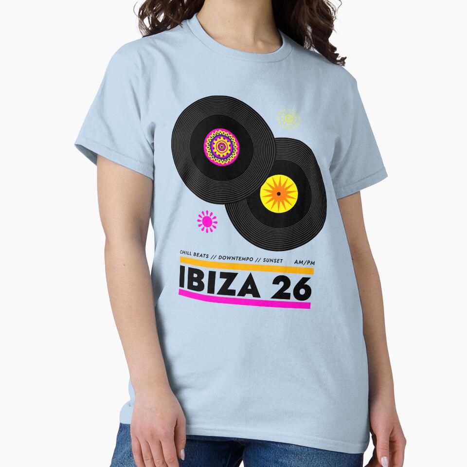 Ibiza 2026 LP Record DJ design by findlost
