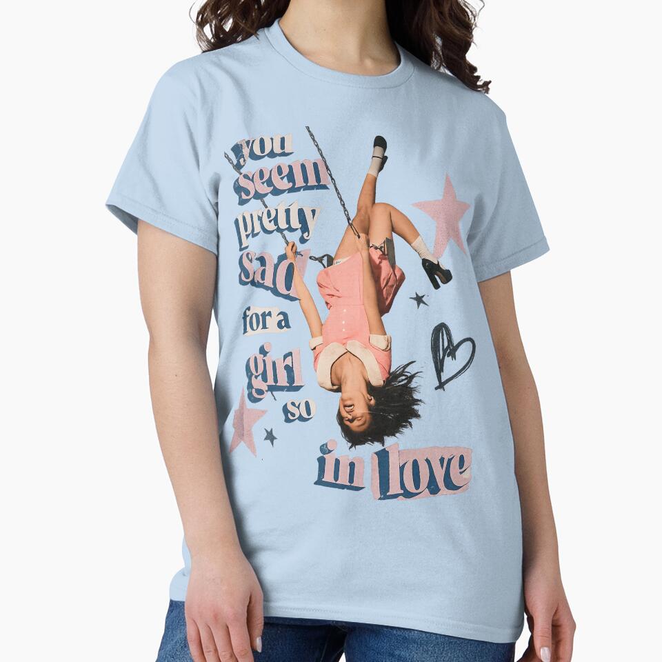 Sad Girl In Love Retro Aesthetic Collage by ganeshogle