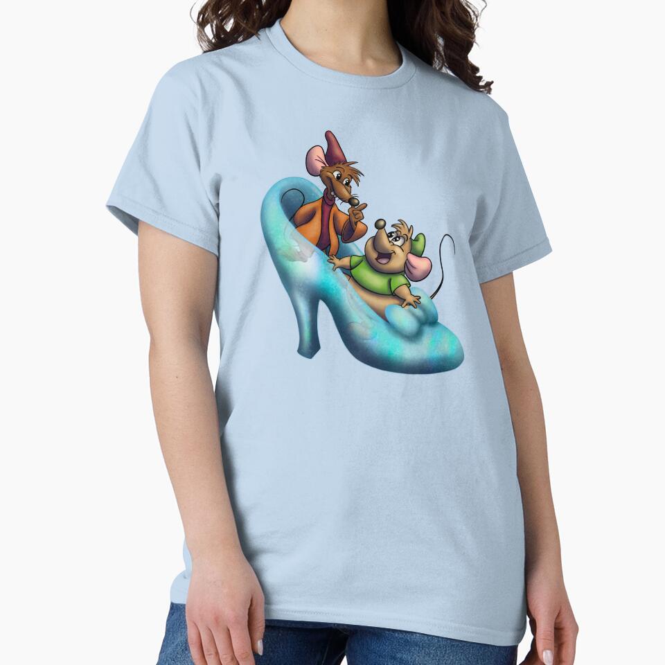 Jaq and Gus in Cinderella’s Glass Slipper by Art-by-Sanna