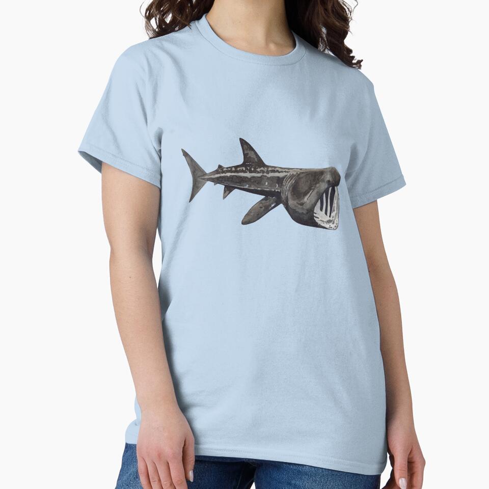 BASKING SHARK-Cetorhinus maximus by BEATRIZ ABAITUA