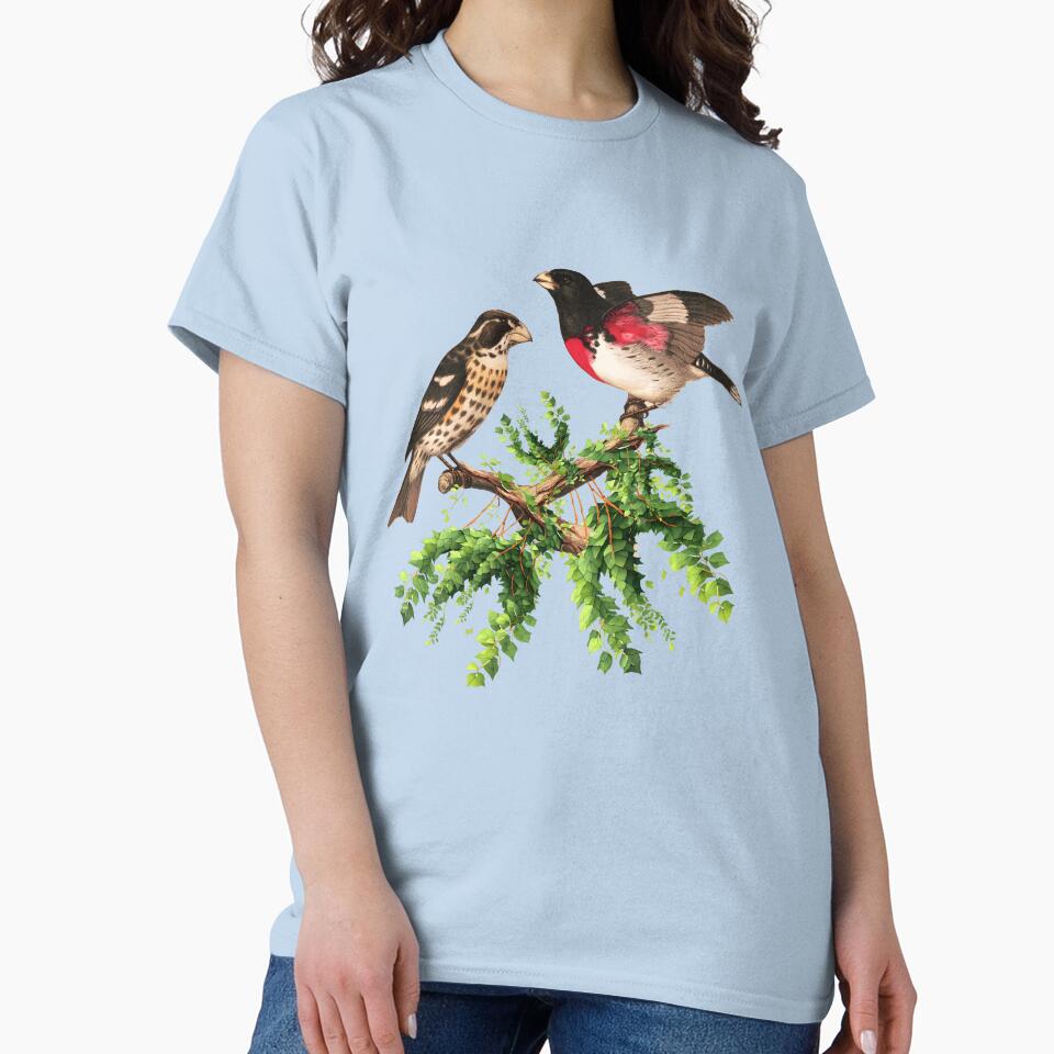 Rose Breasted Grosbeak Bird by Bliss Find And Design