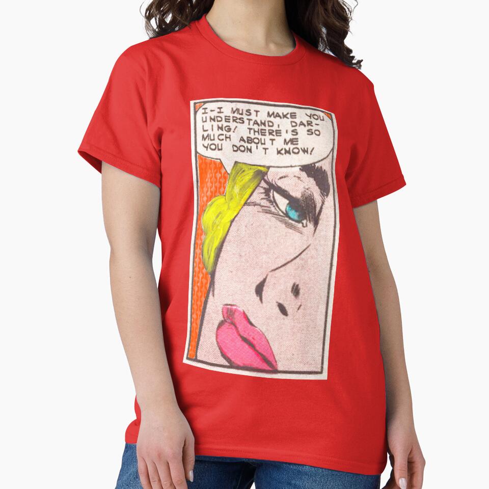 Comic Girl | Vintage | Lichtenstein Inspired by spinolator