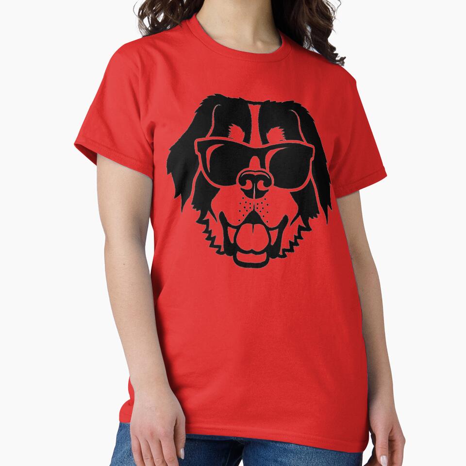 CSK 27 - Bernese Mountain Dog with sunglasses by CSK27