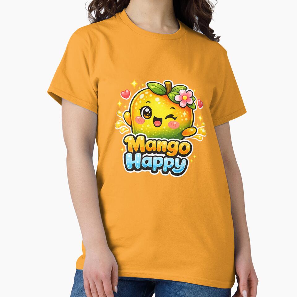 Mango Happy Kawaii – Cute Happy Mango by apanoracar