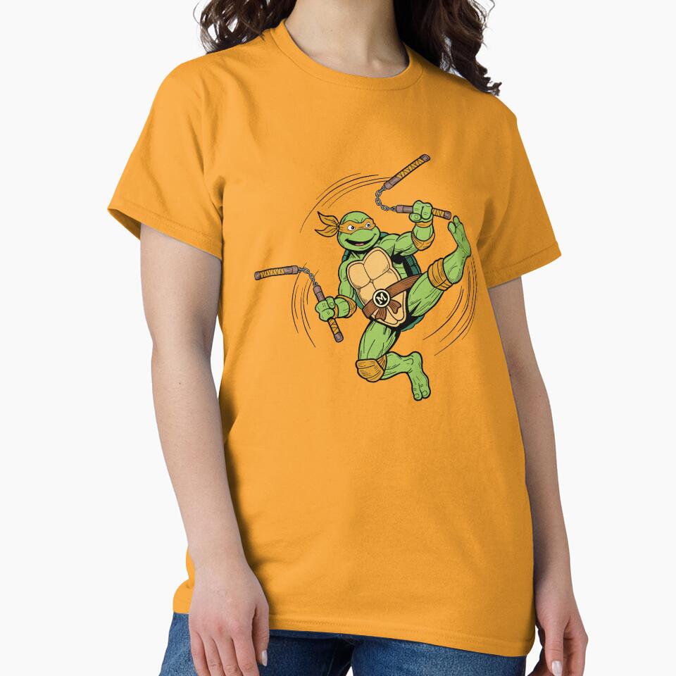 Michelangelo the Turtle by TheBearBrained