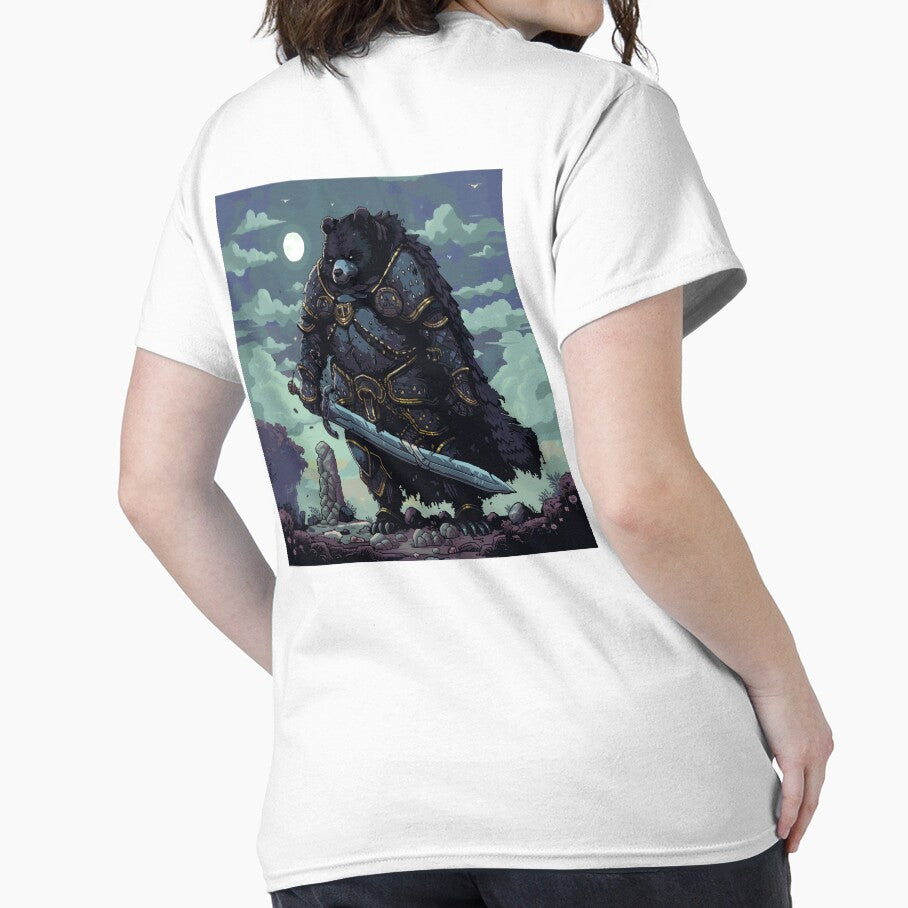 Black Bear Pixel Knight by Kaos-Bit