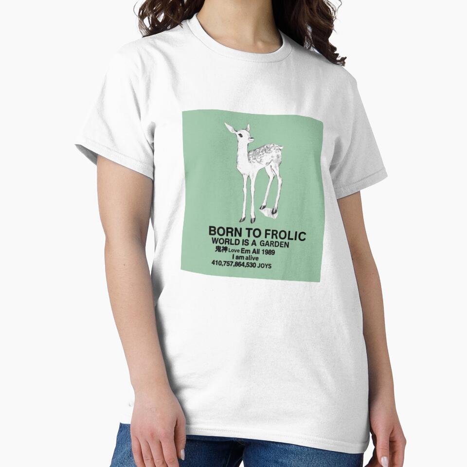 born to frolic world is a garden meme by mooneko