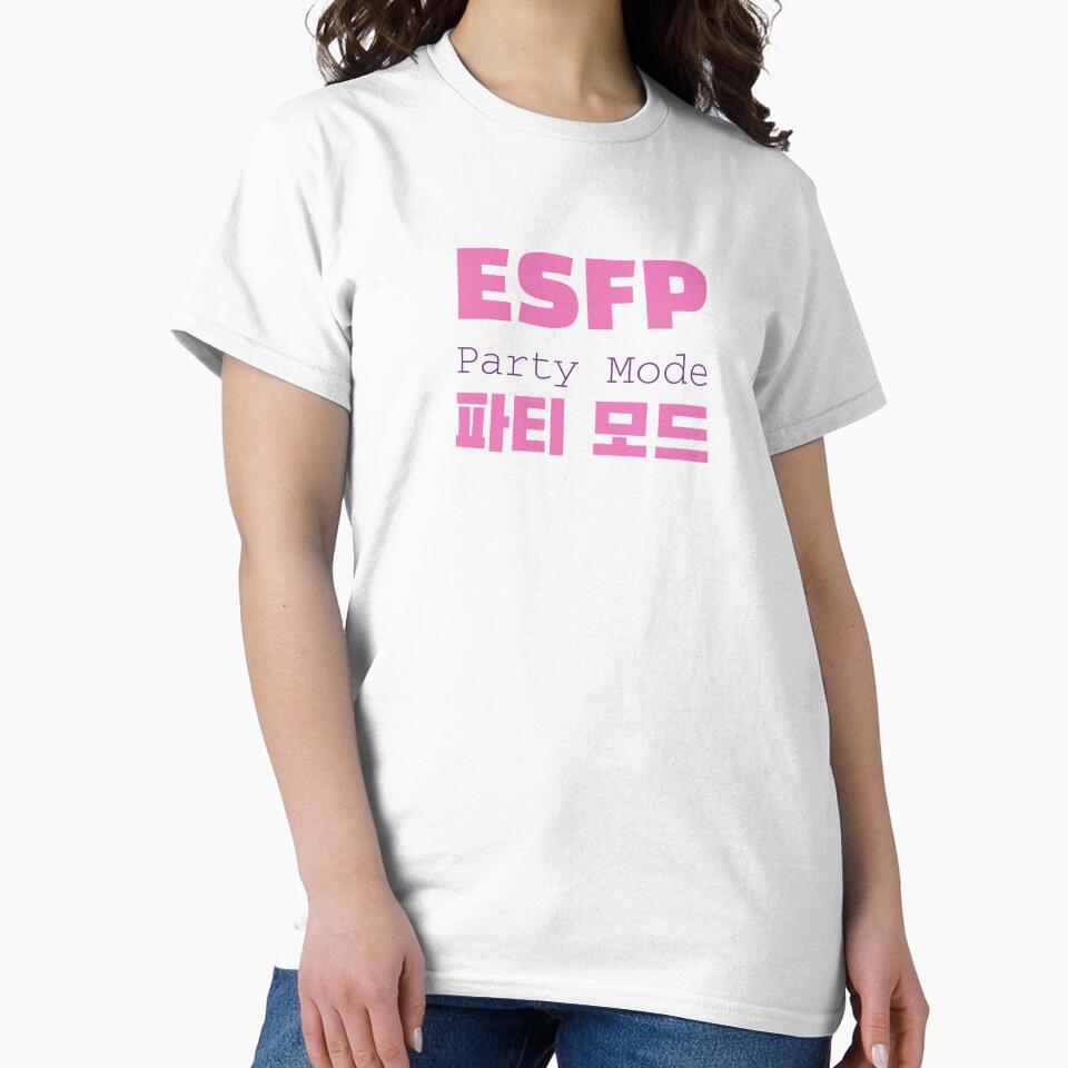 ESFP Party Mode Korean Typography Design by aikdreams