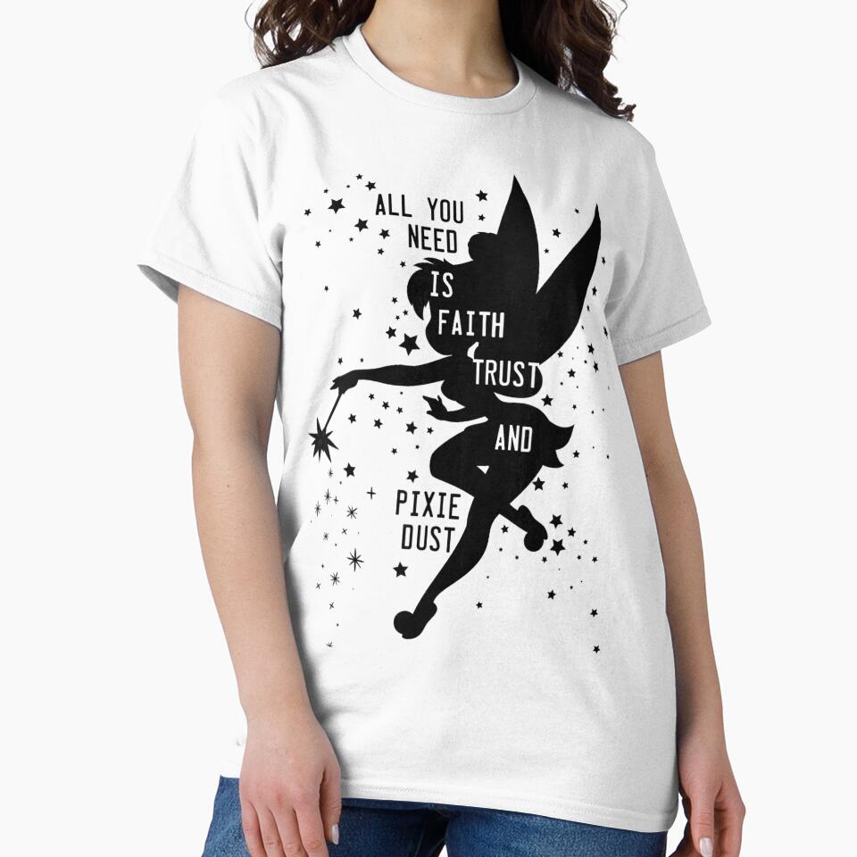 Tinker Bell Faith Trust And Pixie Dust by Denisse Ellis
