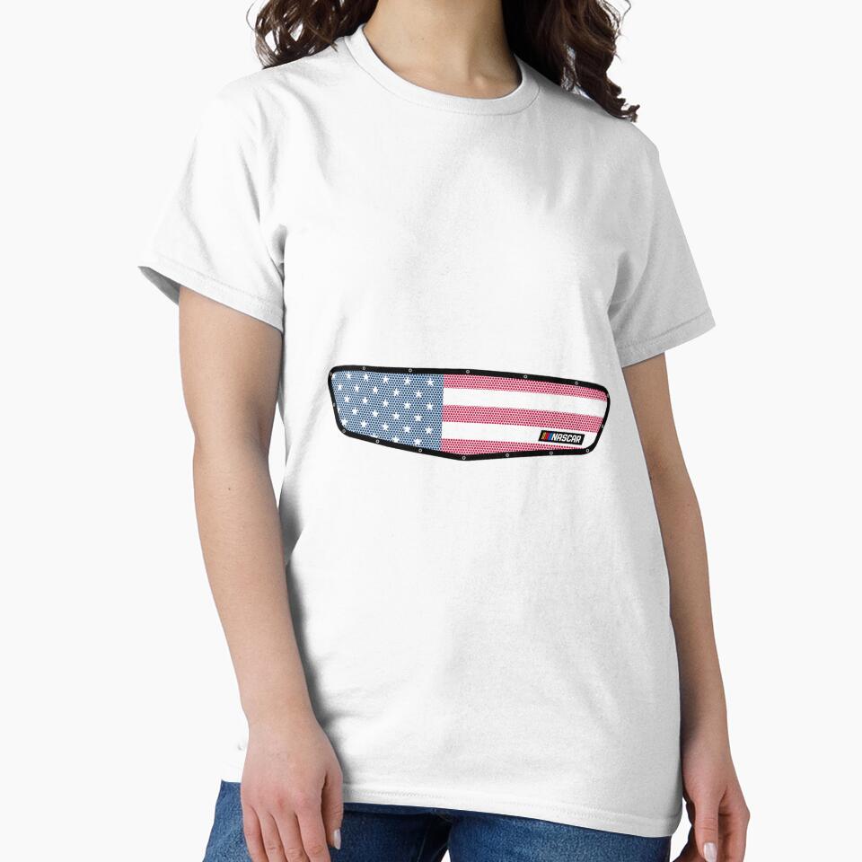 Nascar American Flag Grille by MichelleELawren