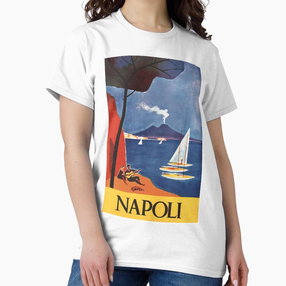 Napoli,Naples, Italy Vintage Travel Poster by vintagevivian
