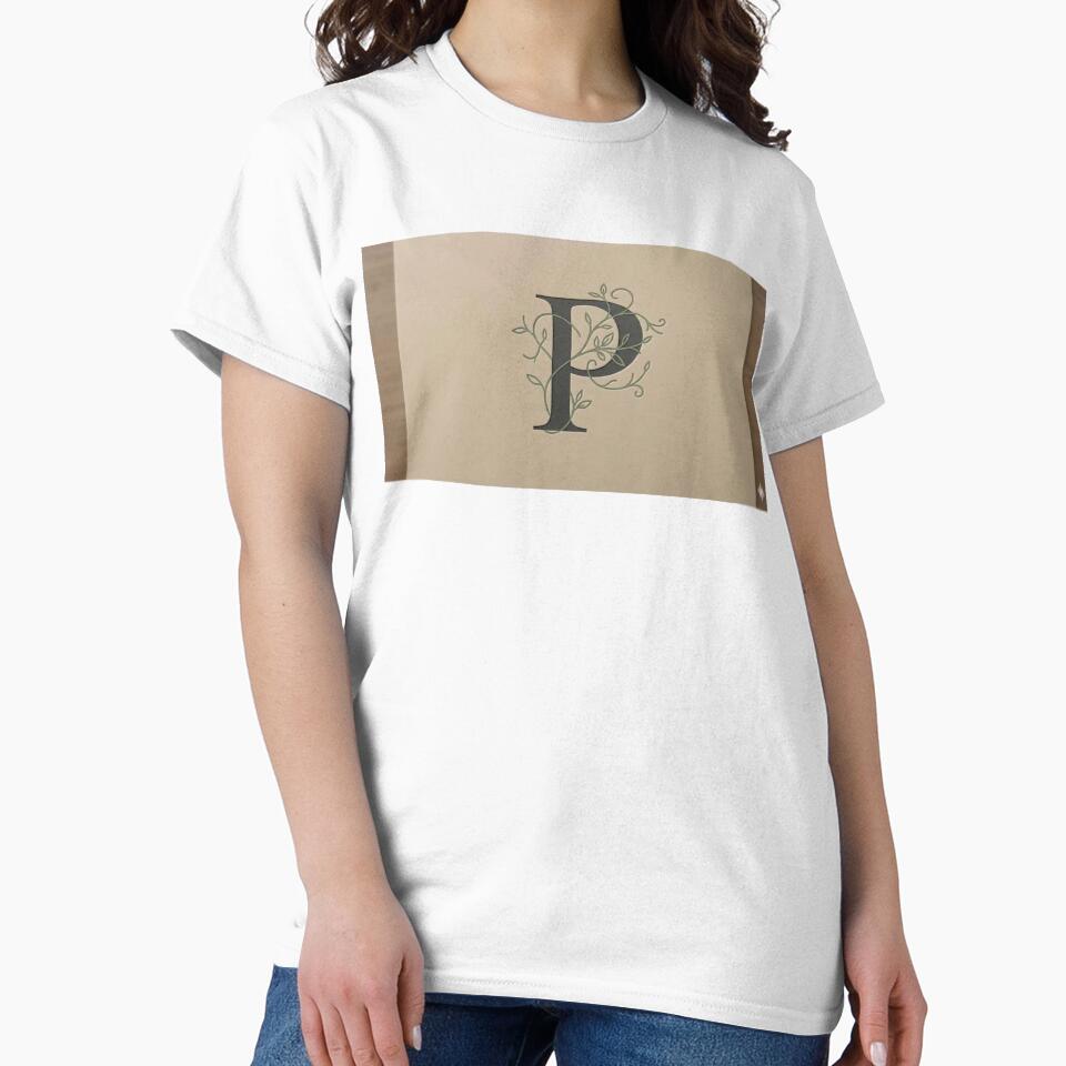 Neo minimalism - Alphabet P by TinyOrbitsDesign