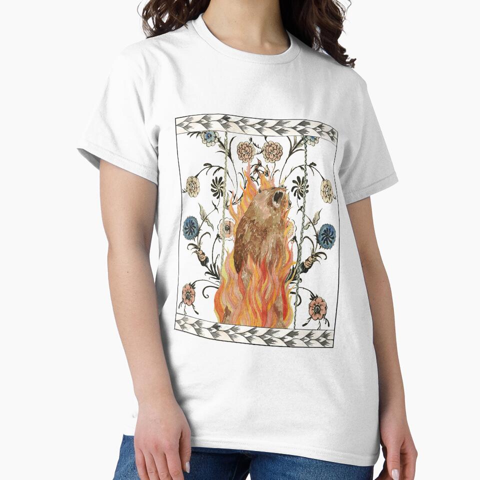 Midsommar Bear Folk Art by lookielook