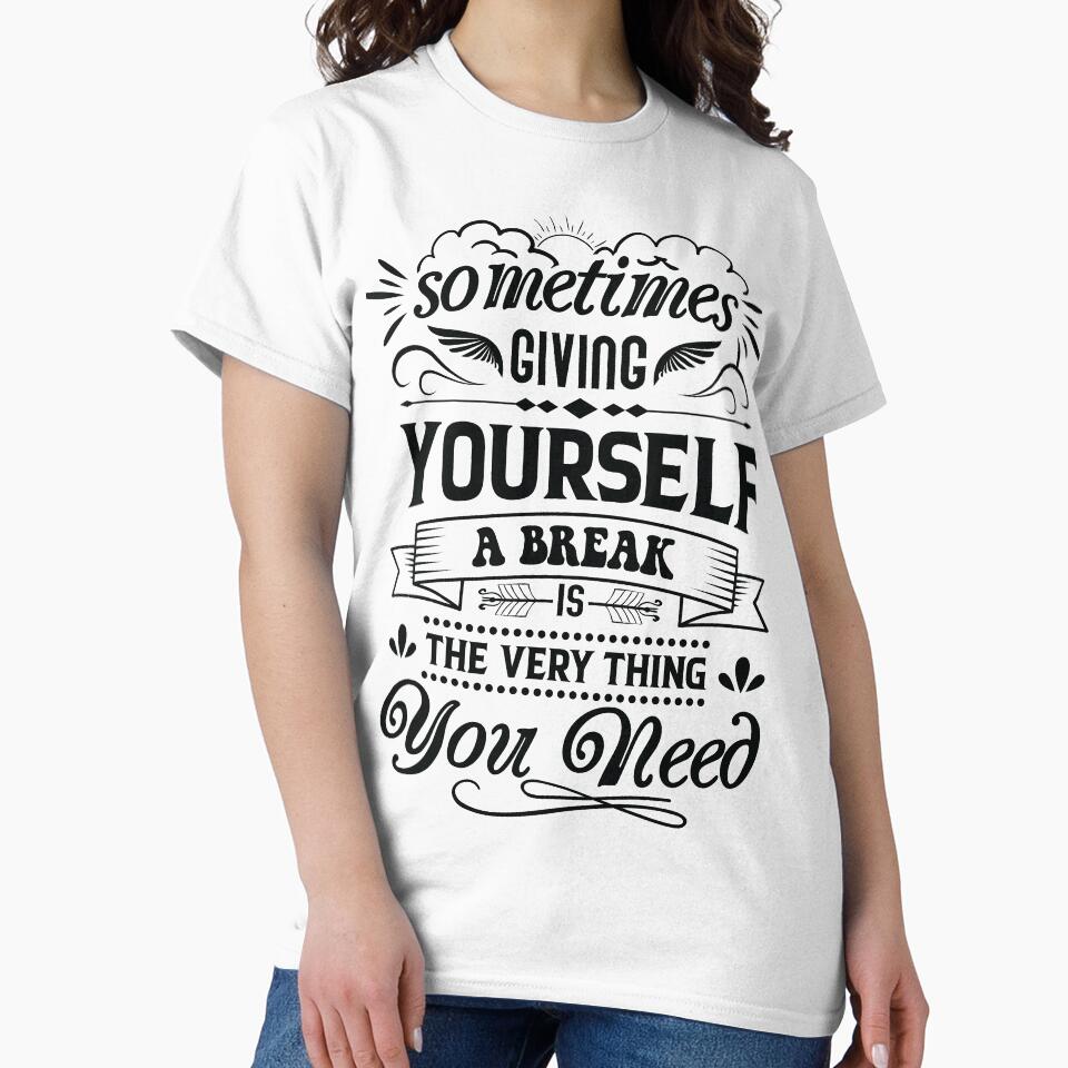 Sometimes giving yourself a break is the very thing you need. by Beefytee