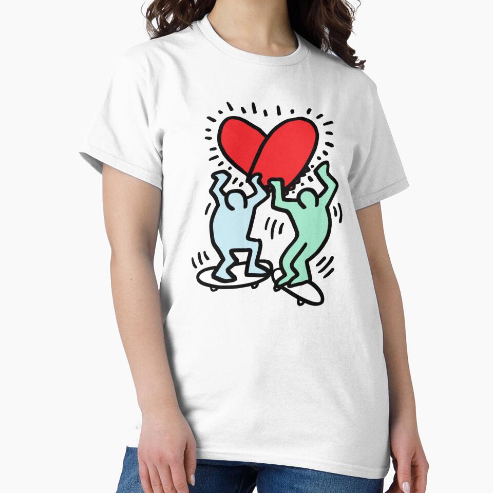 keith loves haring by Fellye
