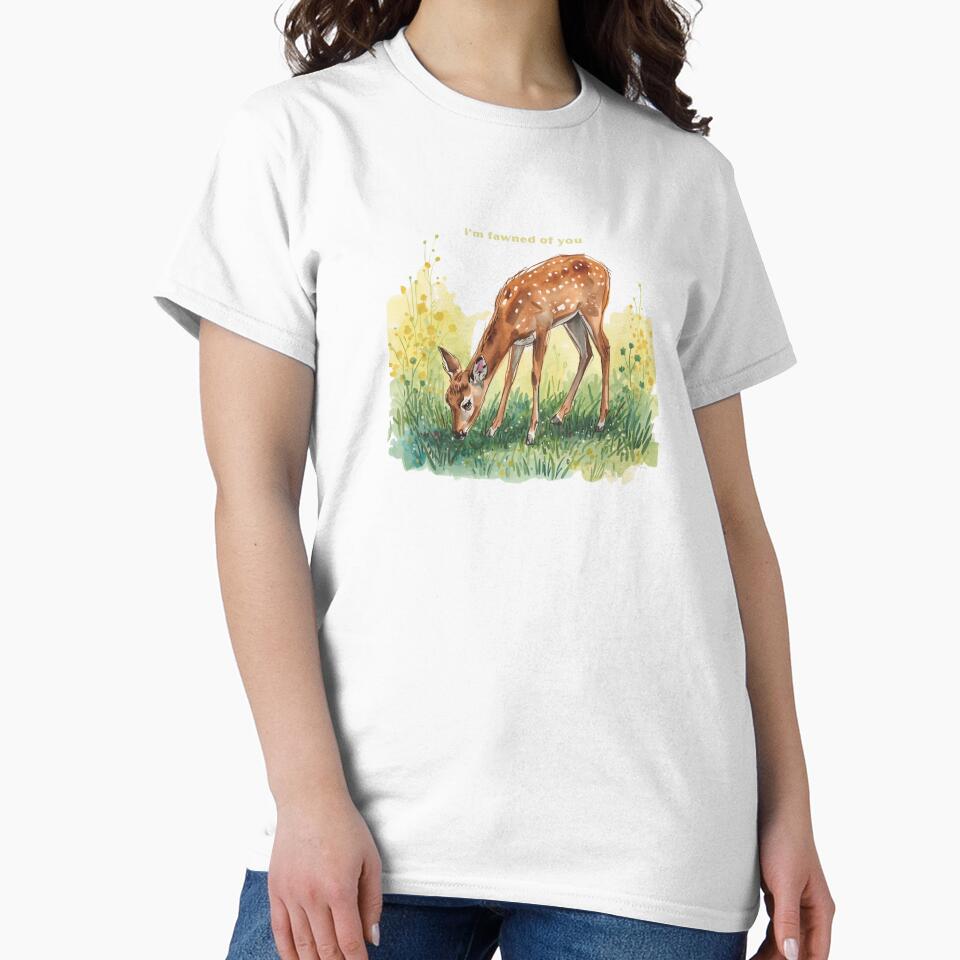 I’m Fawned Of Fou - Cute Pun | TeeHee Puns Funny Design by TeeHee Puns