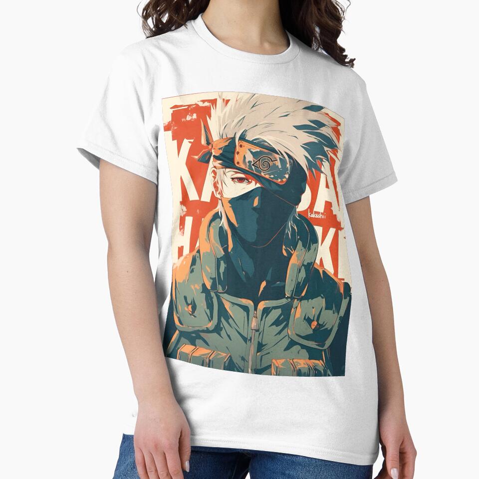 Kakashi Hatake Minimalist Anime Art | Legendary Copy Ninja Illustration by Dyan4