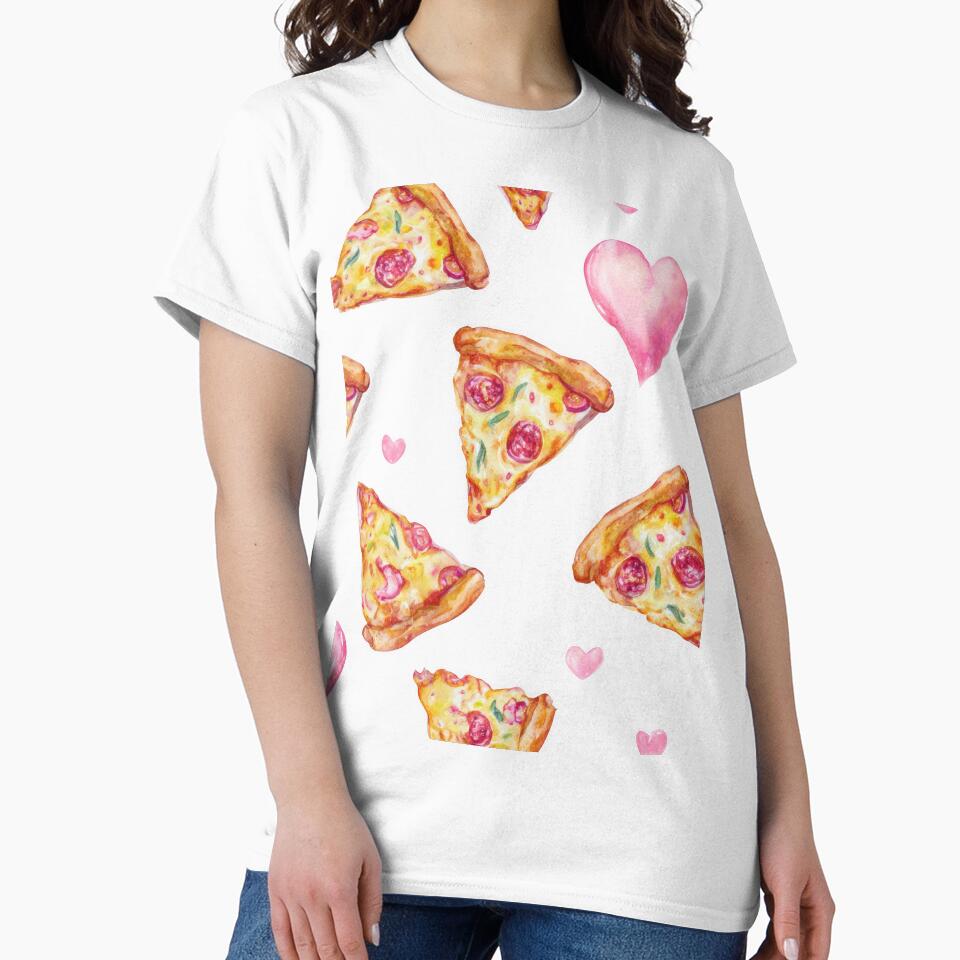 Pizza Lover – Funny Pizza Retro Print by EVESTUDIOART