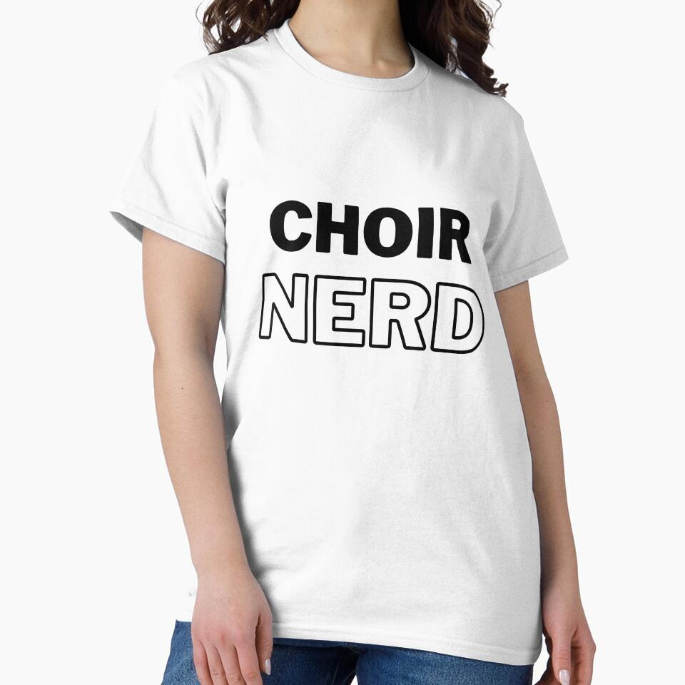 Choir Nerd (BLACK TEXT - only suitable for light backgrounds) by EmmaDeanMusic