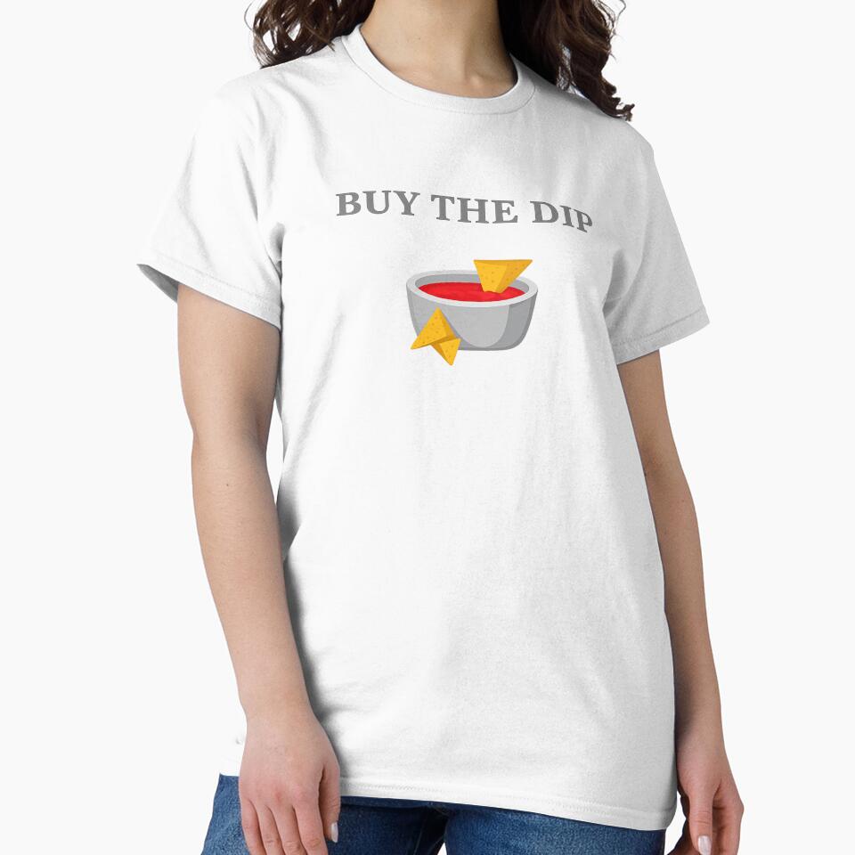 Buy The Dip Crypto Meme Nacho Dip Financial Humor Wall Art by QuotinTs