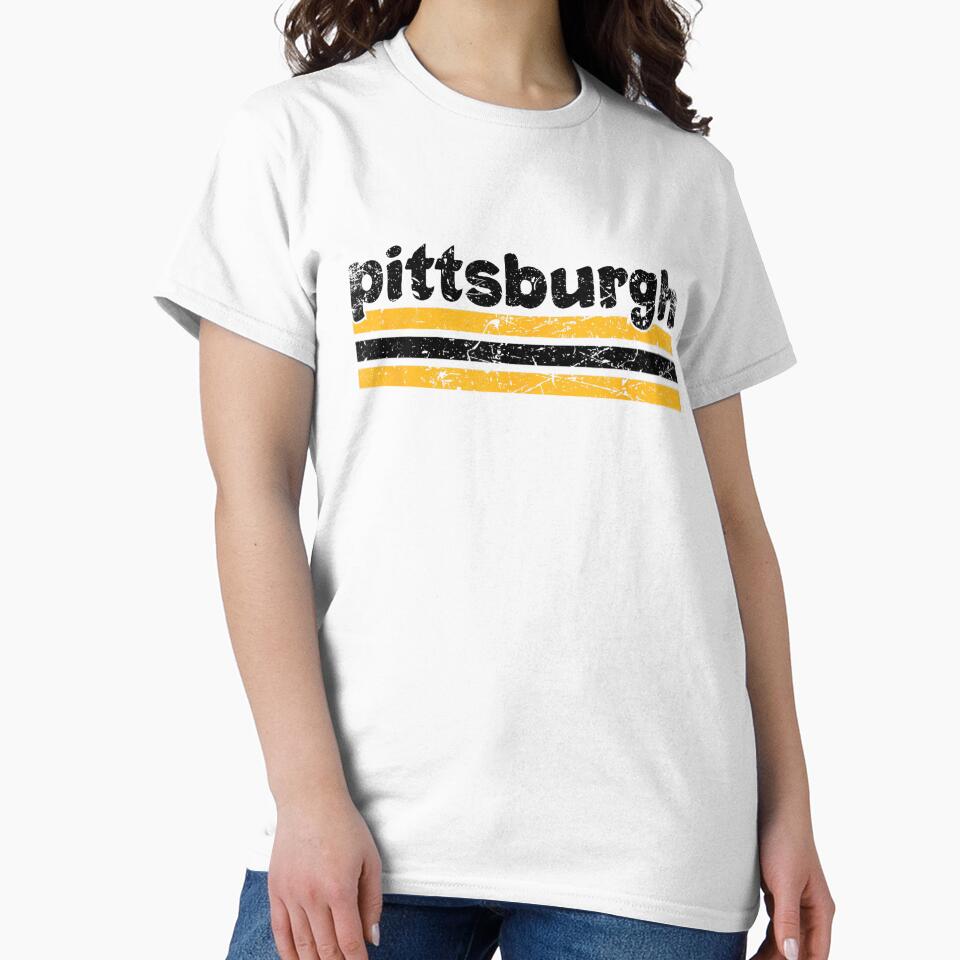 Vintage Pittsburgh Map City by AddlPoolart