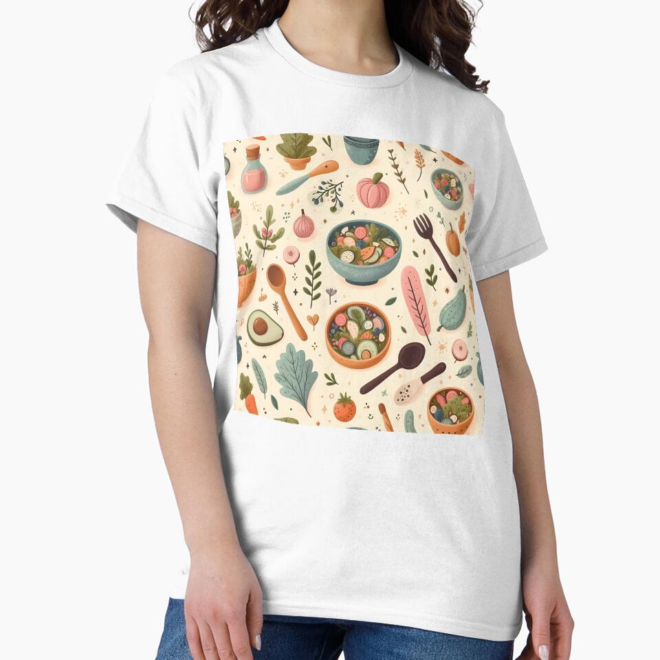 Fresh & Crunchy Salad Pattern by Saucebyte