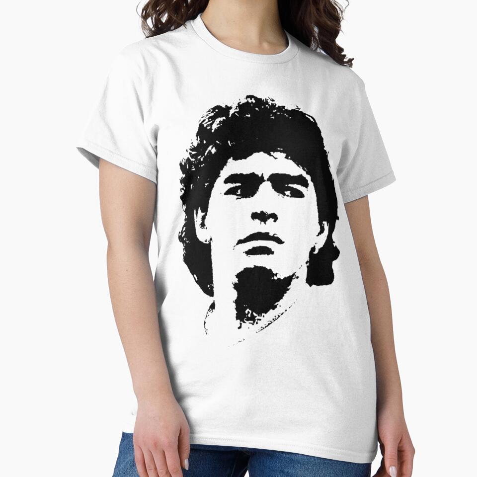 Diego Maradona Pop Art Portrait by indusmonk