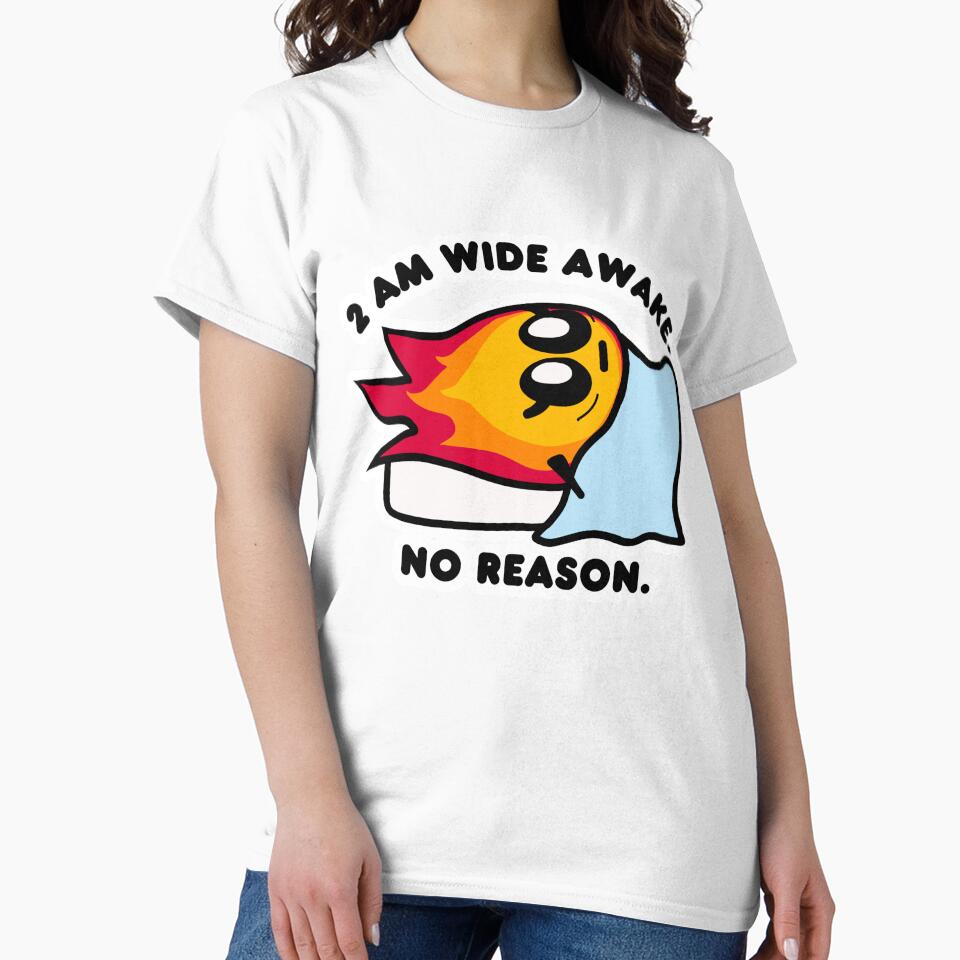 Wide Awake at 2am For No Reason by Dr. B Sticker Rx