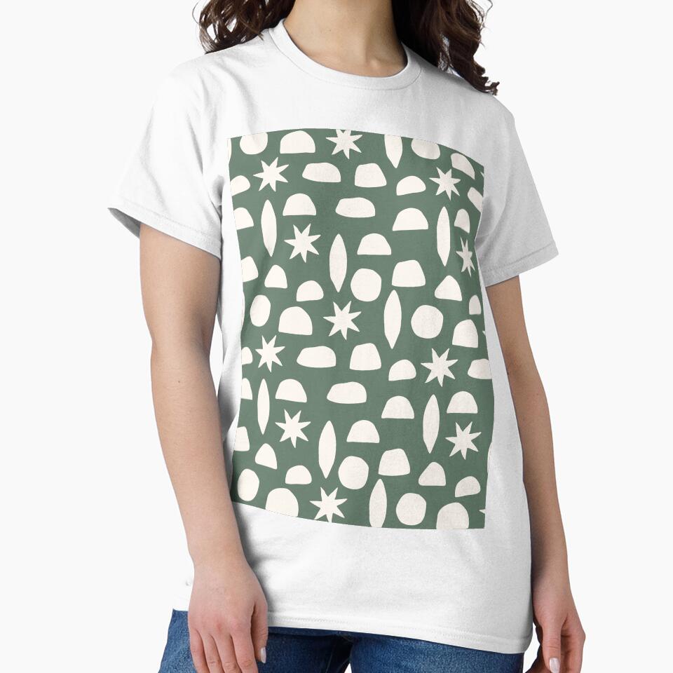 EARTHY BOHO HENRI MATISSE MILITARY GREEN by blomastudios