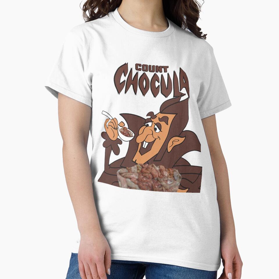 Count Chocula T shirt by HotJuyce