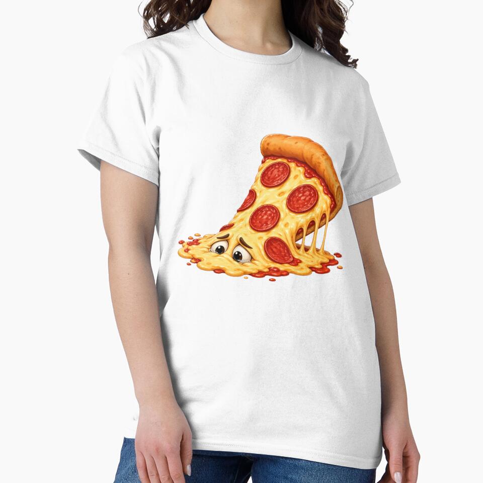 Funny Pizza Slice with Googly Eyes by jgvisualarts