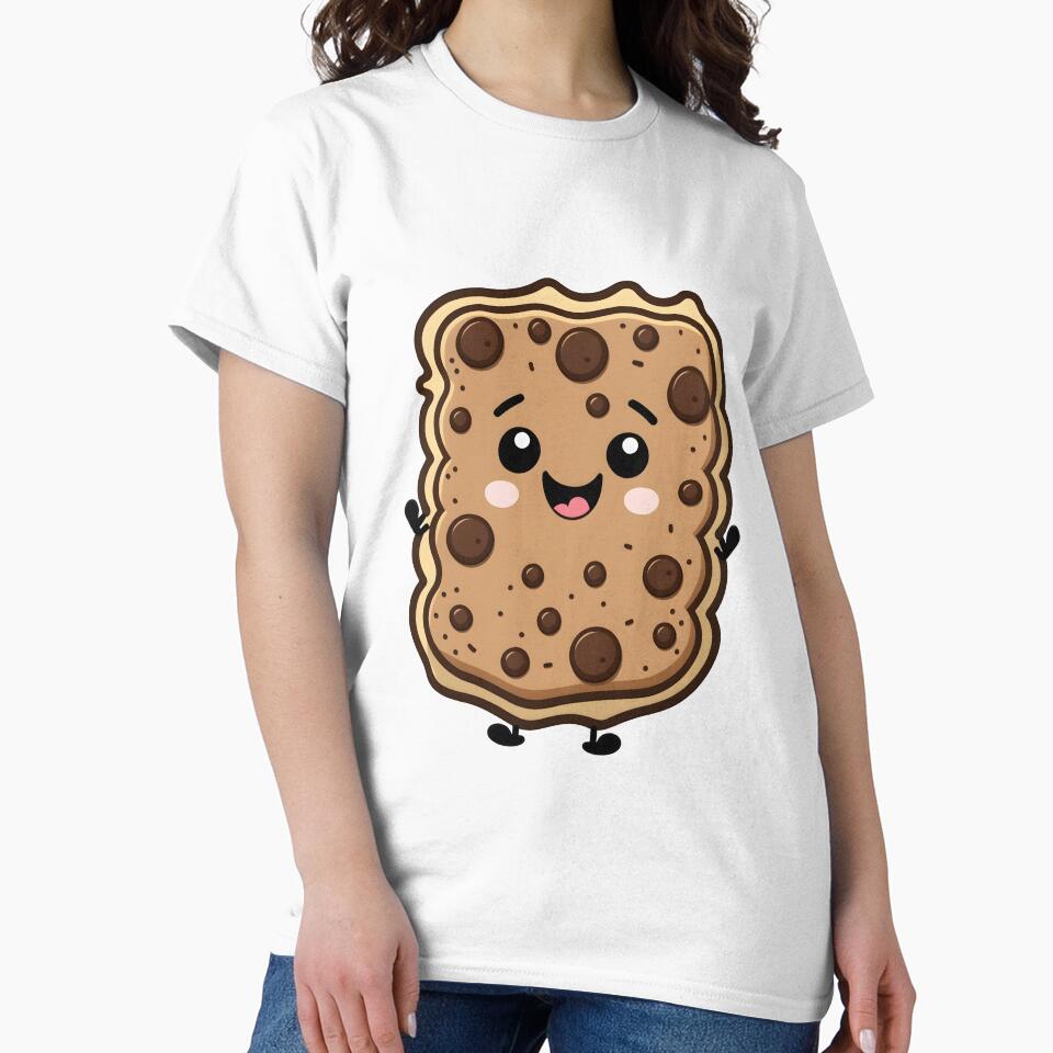 kawaii chocolate chips cookie- cute and happy by R.L cases and stickers