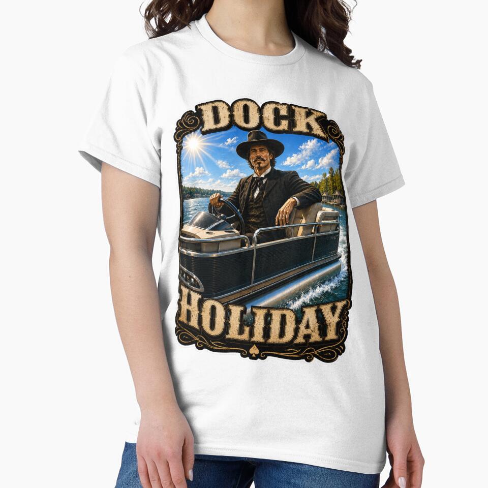 Dock Holiday by Bizarrotees