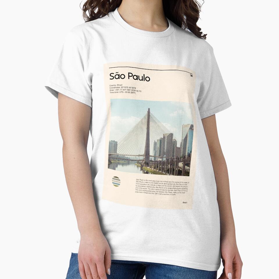 Visit São Paulo, Brazil (Travel poster) by RabbitK