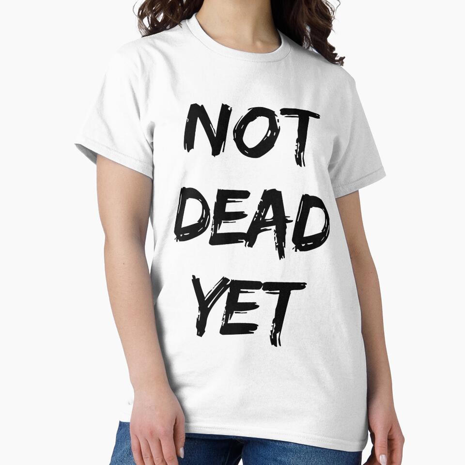 Frank Turner Merch Not Dead Yet by SugarSkuApparel