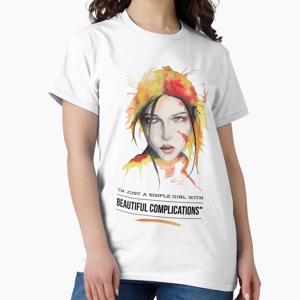 "I Am A Simple Girl With Beautiful Complications" by LondonHouse