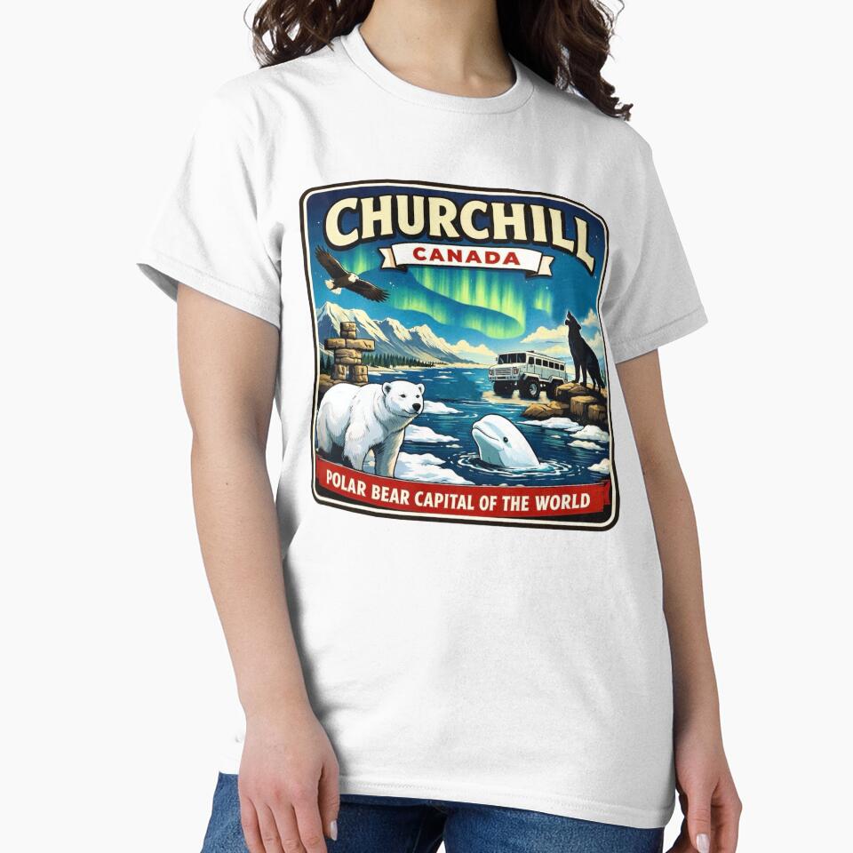 Churchill, Canada - Polar Bear Capital of the World by Myra365Art