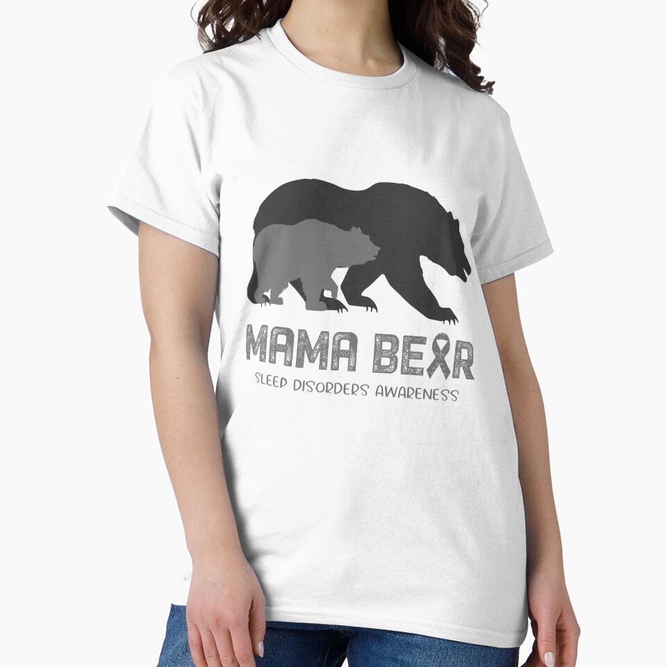 Sleep Disorders Awareness Mama Bear Support Sleep Disorders by Victormoratalla