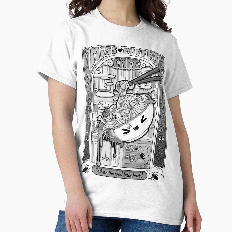 Miss Muffet’s Monochrome Monster Ramen by NineViolets