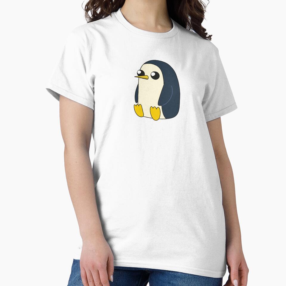 AdventureTime™ – Gunter sitting and looking stoic but cute by MEME-MERCH-com