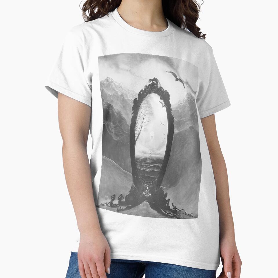 Untitled The Mirror By Zdzislaw Beksinski by IUFUSYU
