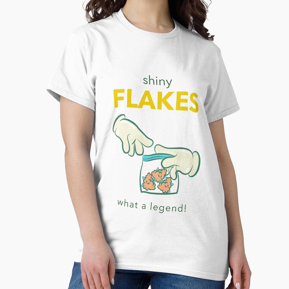 Shiny Flakes, What a Legend! by mkzmerch