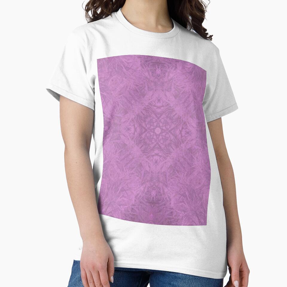 Pink Repeating Pattern - Hand-Drawn by Victoria Rose