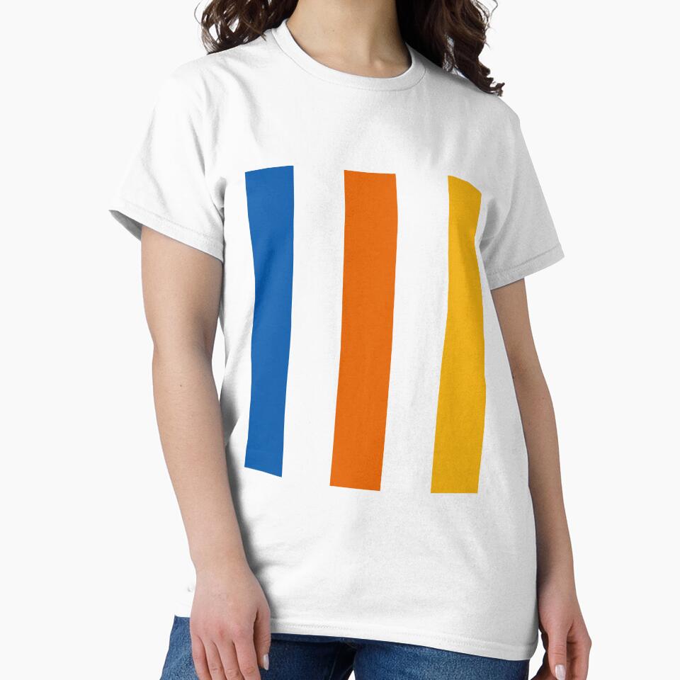 Retro vintage color stripes by TalBright
