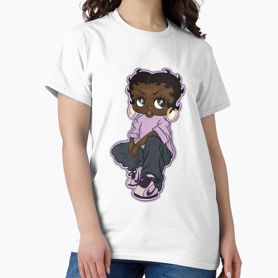Neon Betty Boop Urbana- Brown Skin by brandizzle84